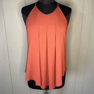 Sienna Sky Burnt Orange High Neck Tank